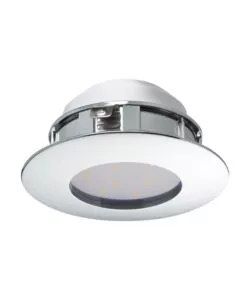 Illuminazione led da incasso 'pineda' cromo,  7,8 cm